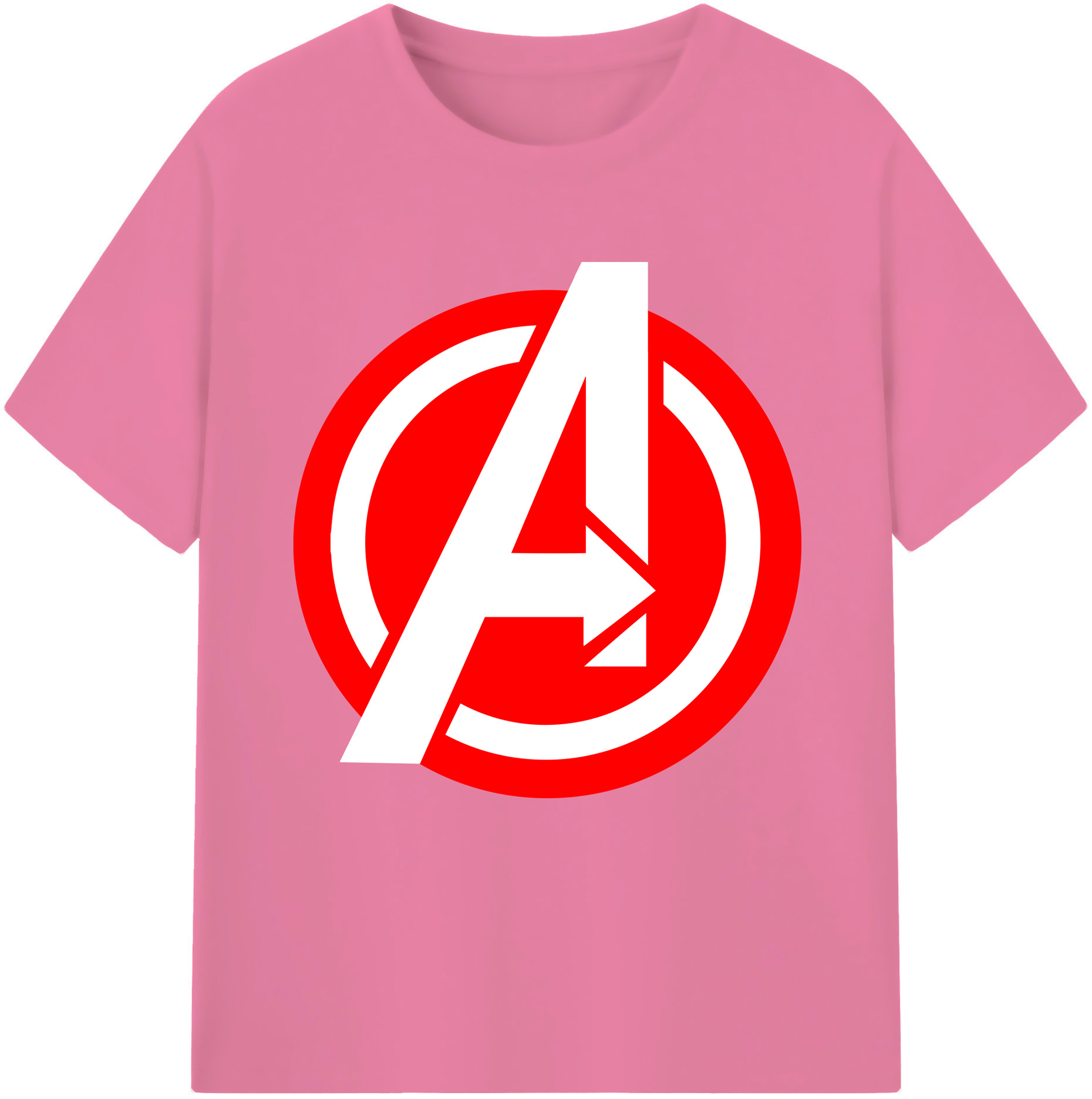 （画像用） アベンジャーズ The Avengers 綿100％半袖Tシャツ（フロントプリント）
